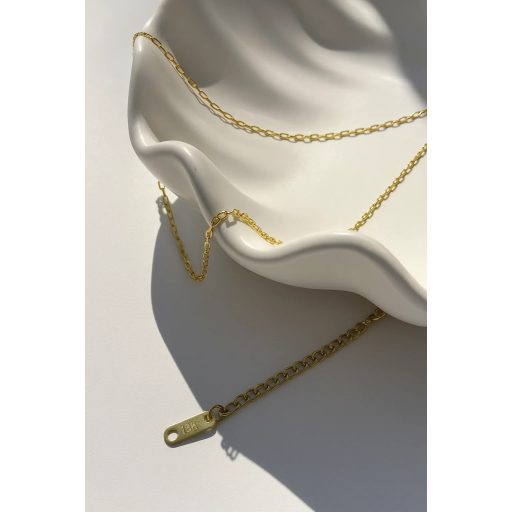'Elegant' aranyozott nyaklánc