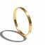 Love Diamond aranyozott karperec