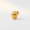 Sweet Cupcake aranyozott charm