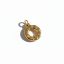 Donut charm, aranyozott