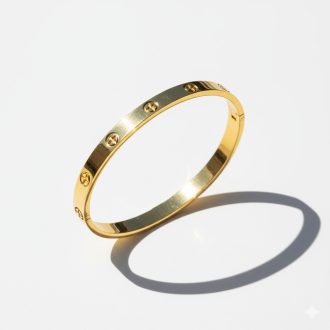 Plus Love aranyozott karperec