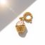 Muffin charm, aranyozott