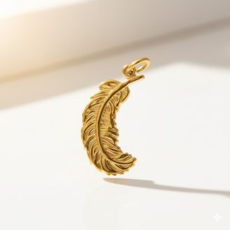 Toll charm, aranyozott