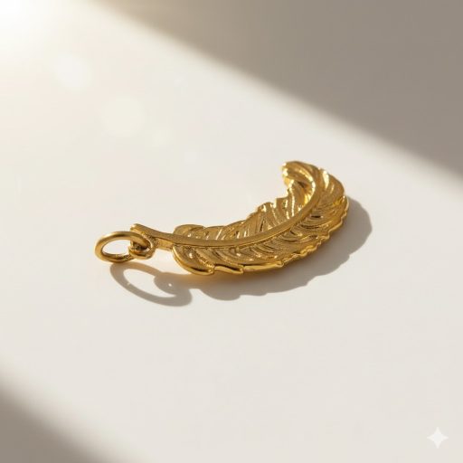 Toll charm, aranyozott