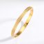 Frosted Gold aranyozott karperec