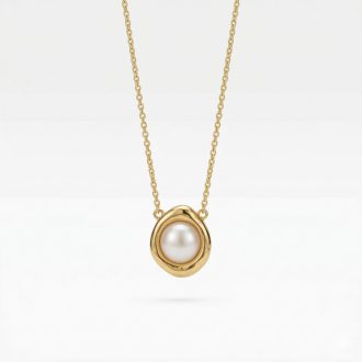 Golden Pearl aranyozott nyaklánc