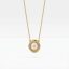 Golden Pearl aranyozott nyaklánc