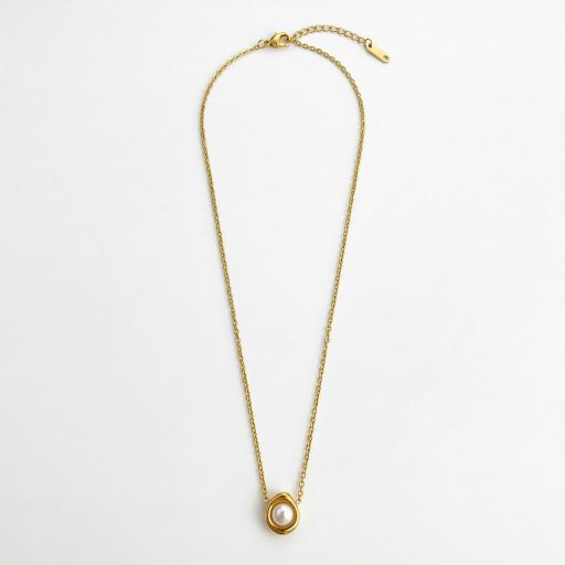 Golden Pearl aranyozott nyaklánc