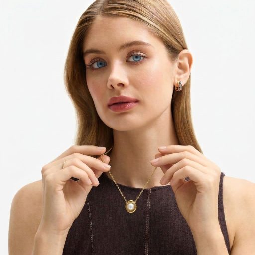 Golden Pearl aranyozott nyaklánc