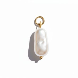 Abstract aranyozott charm