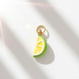 Lime charm – aranyozott