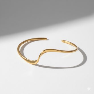 Golden Flow aranyozott karperec