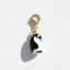 Pingvin charm, aranyozott