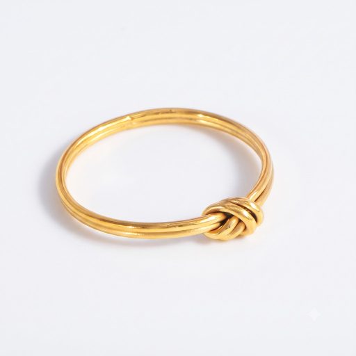 Love Knot aranyozott gyűrű