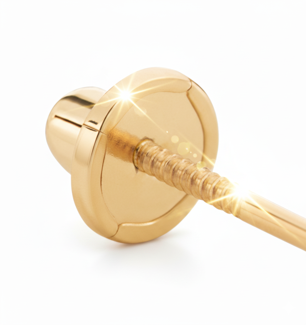 Csavaros zár (menetes hátlap)