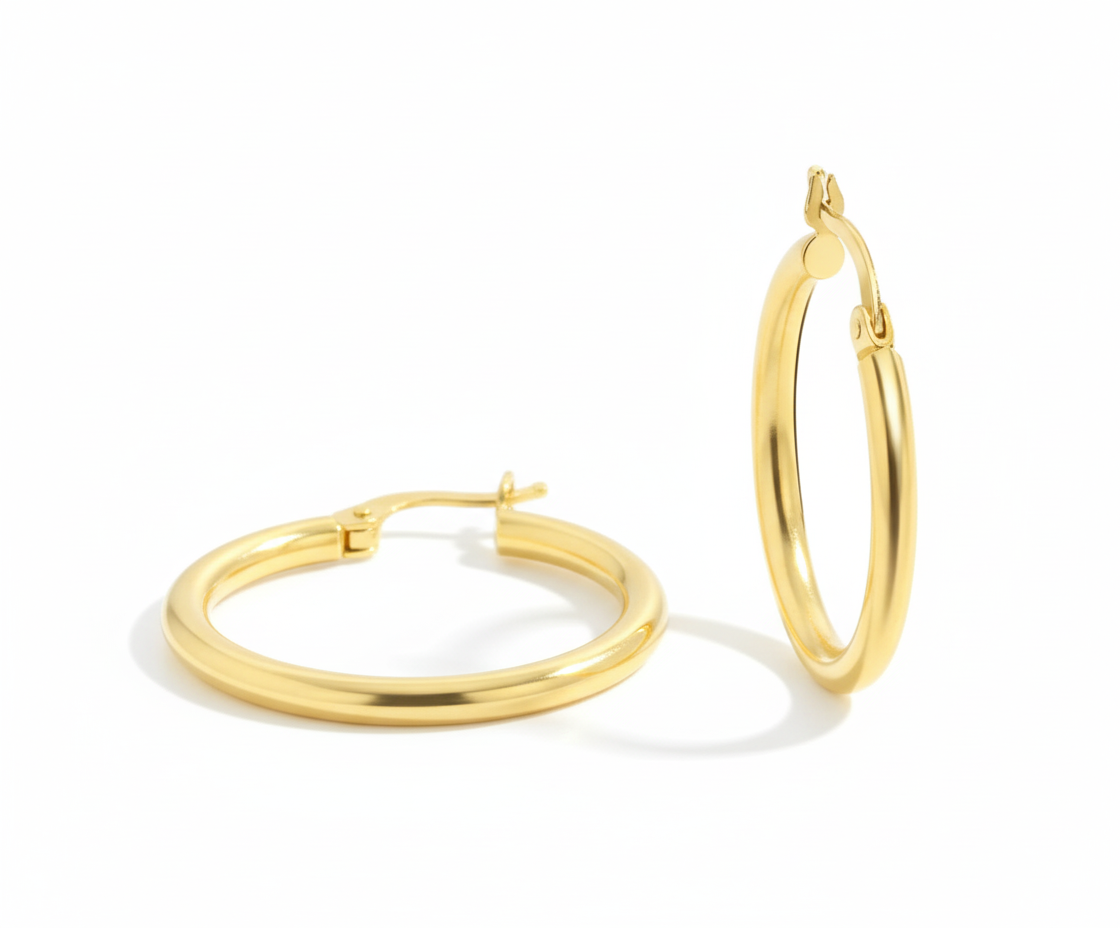 Villazáras karikafülbevaló